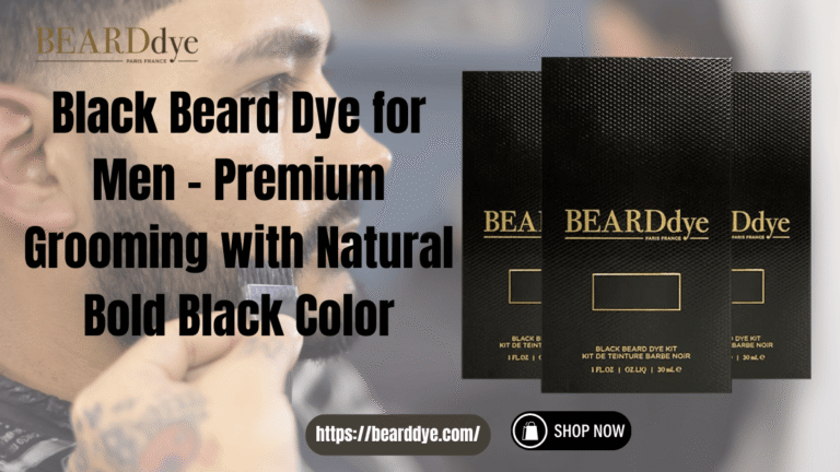Black Beard Dye for Men