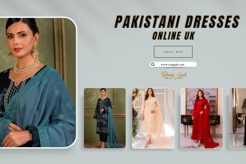 Shop the Best Pakistani Dresses Online UK at Rang Jah