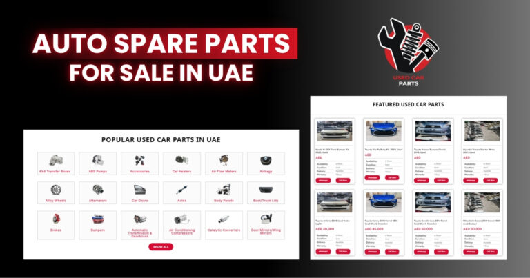 Why Should You Consider Used Car Parts in the UAE
