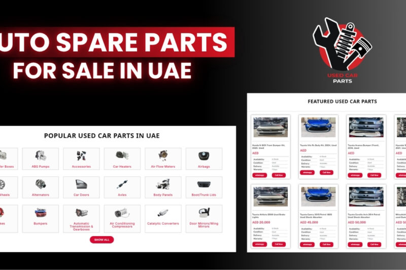 Why Should You Consider Used Car Parts in the UAE