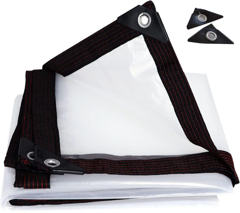 clear tarpaulin