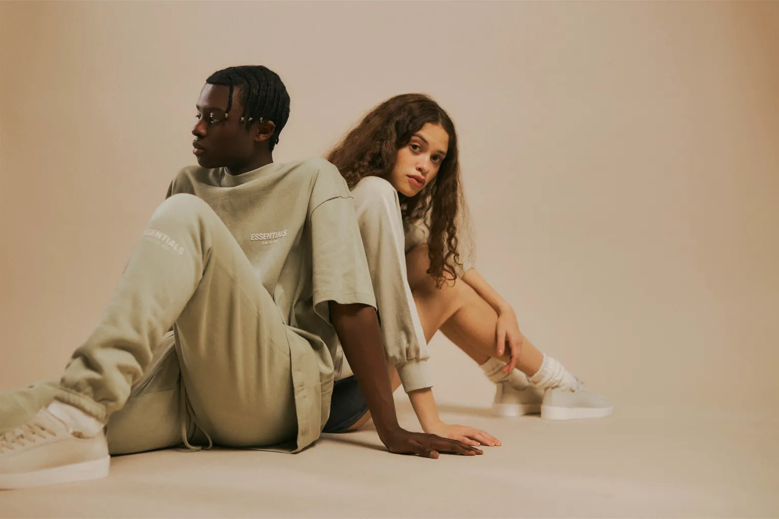 Trendy Oversized Essentials Hoodie