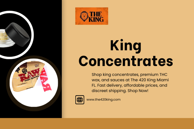 Buy Premium King Concentrates and THC Wax Online | The 420 King USA