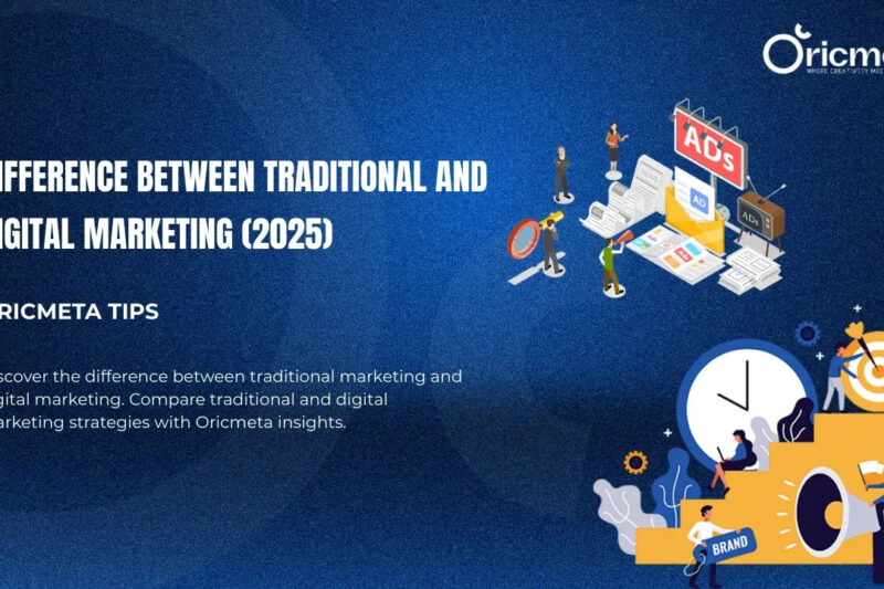 Digital Marketing vs Traditional Marketing – Oricmeta
