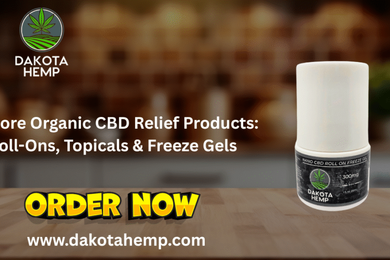 Explore Organic CBD Relief Products: Roll-Ons, Topicals & Freeze Gels