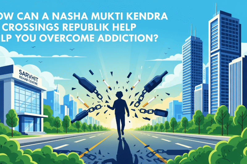 How Can a Nasha Mukti Kendra in Crossings Republik Help You Overcome Addiction?