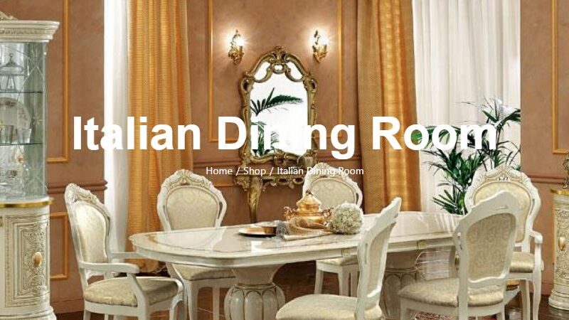 Italian Style Dining Set: Elevating Dining Elegance in the UK