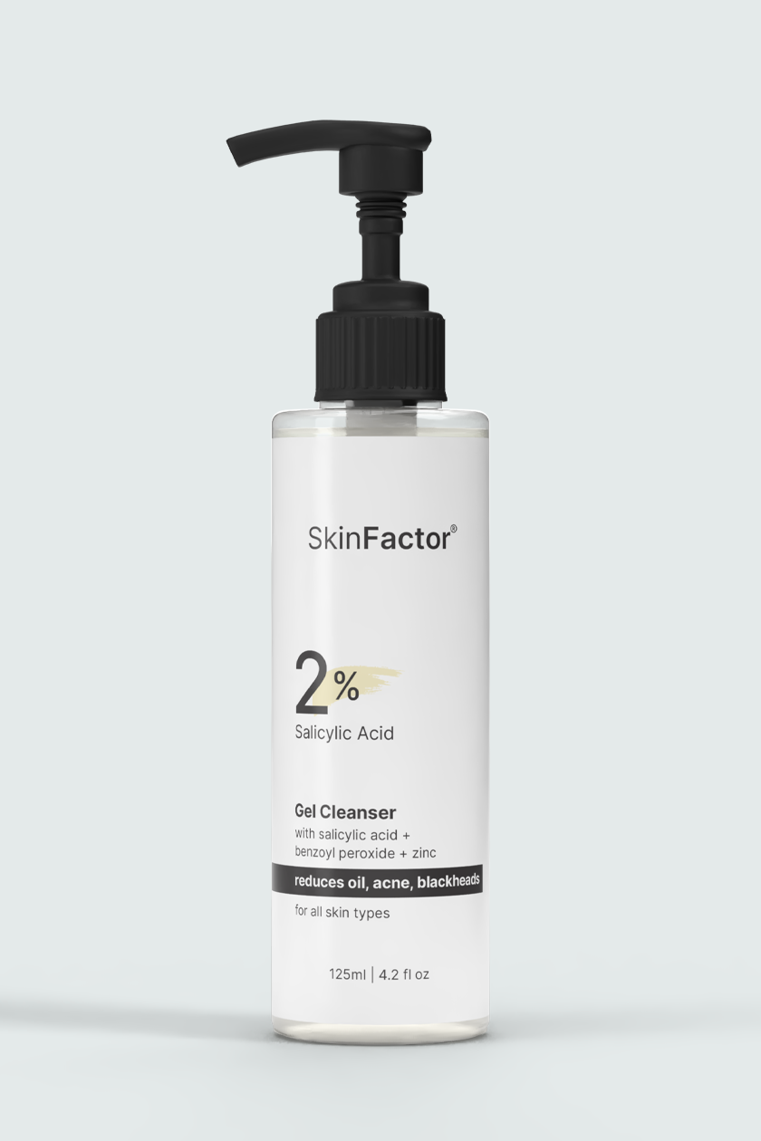 SkinFactor salicylic acid cleanser