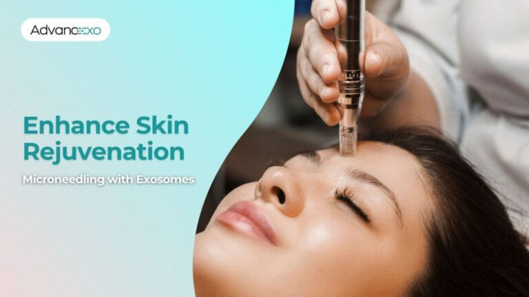 Microneedling with Exosomes