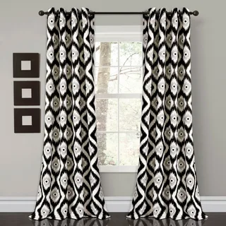 Brown Floral Curtains Add Elegance to Modern Interiors