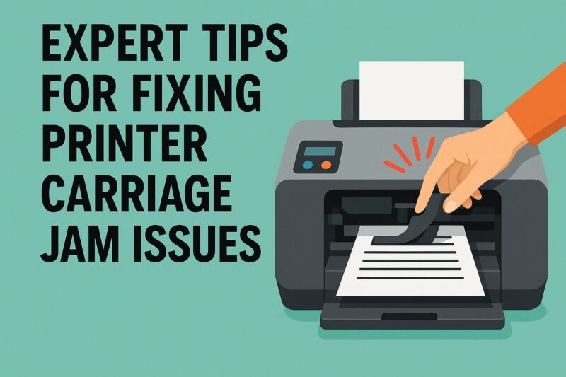 Expert Tips for Fixing Printer Carriage Jam Issues