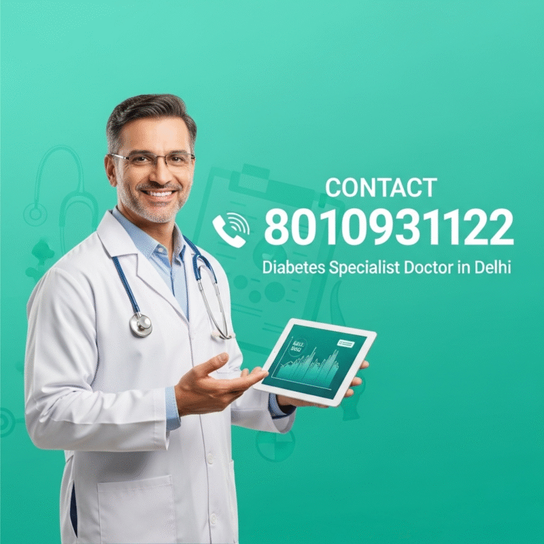 best diabetes doctor in delhi