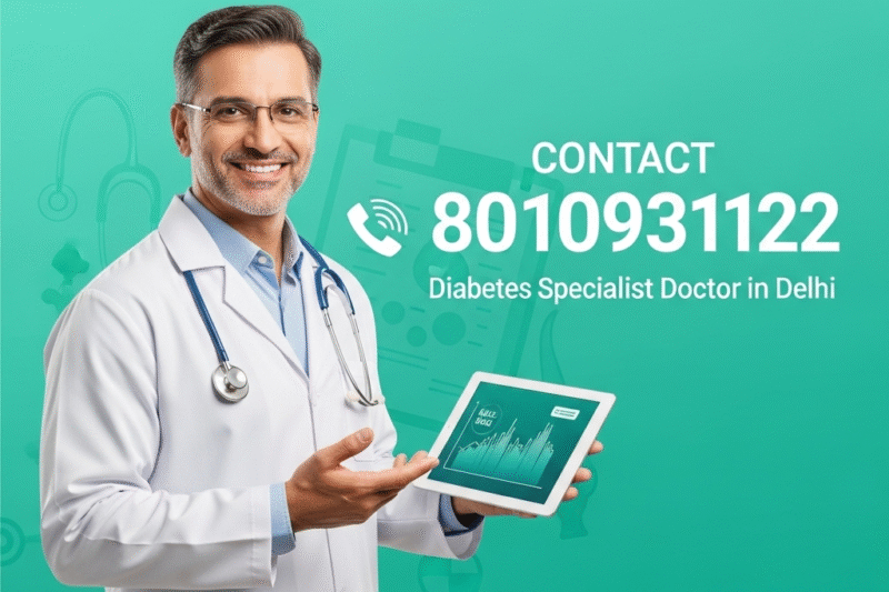 Expert Diabetes Specialist Doctor in Delhi Personalized Diabetes Care