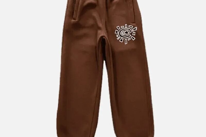 Soft Looks Begin with Adwysd Relaxed Brown Joggers