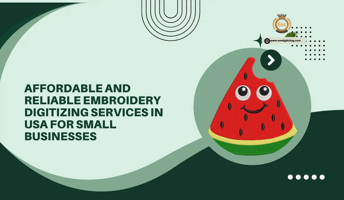 Affordable and Reliable Embroidery Digitizing Services in USA for Small Businesses