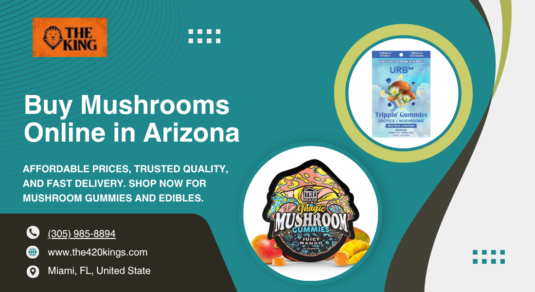 Buy Mushrooms Online in Arizona