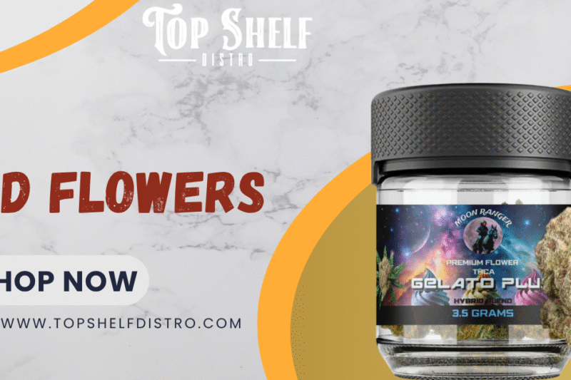 Buy CBD Flowers Online | Gelato Plus THCa by Top Shelf Distro