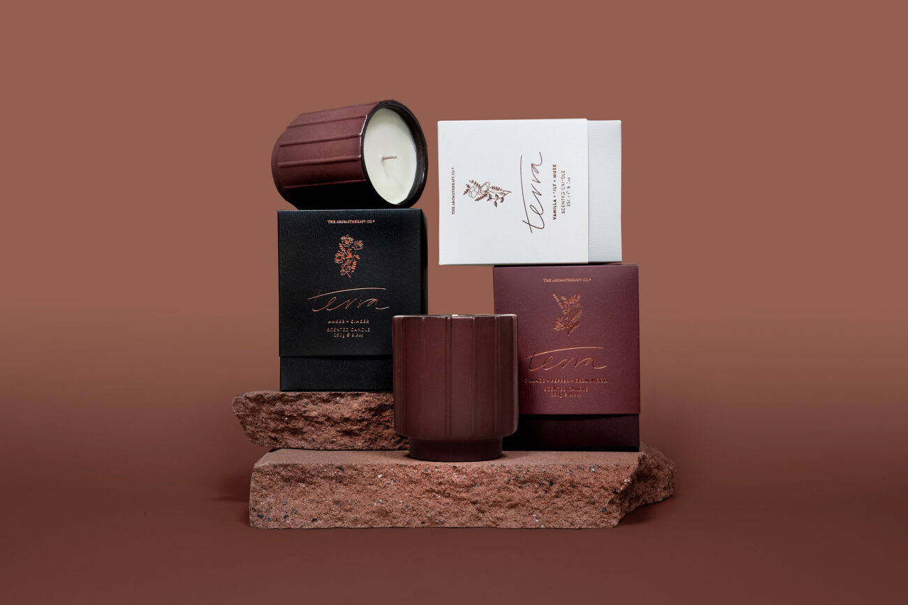 custom candle packaging