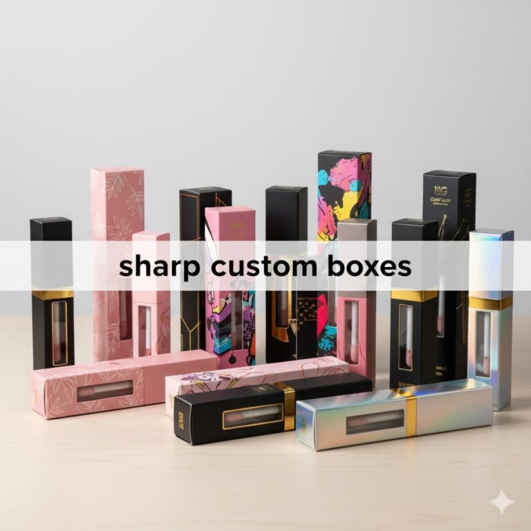 Custom Lip Gloss Boxes