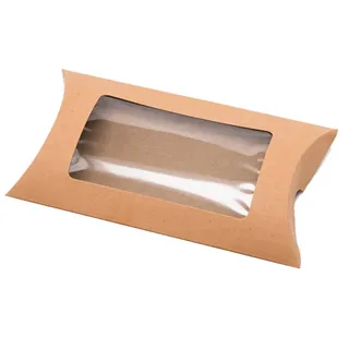 Custom Pillow Boxes with Window – Stylish Packaging for Modern Brands