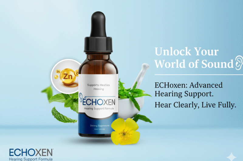 EchoXen – Advanced Hearing & Tinnitus Relief Formula for Natural Ear Health
