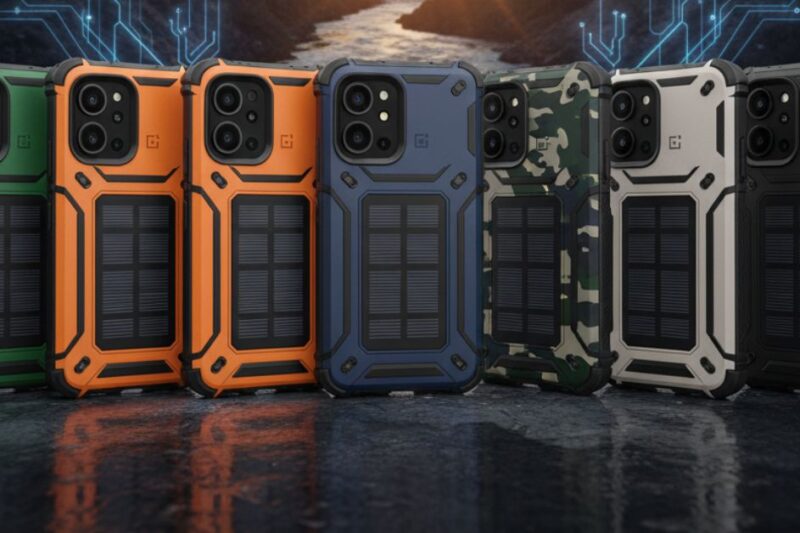 Find Mobile Cover with Solar Charging Panels for Off Grid Adventures