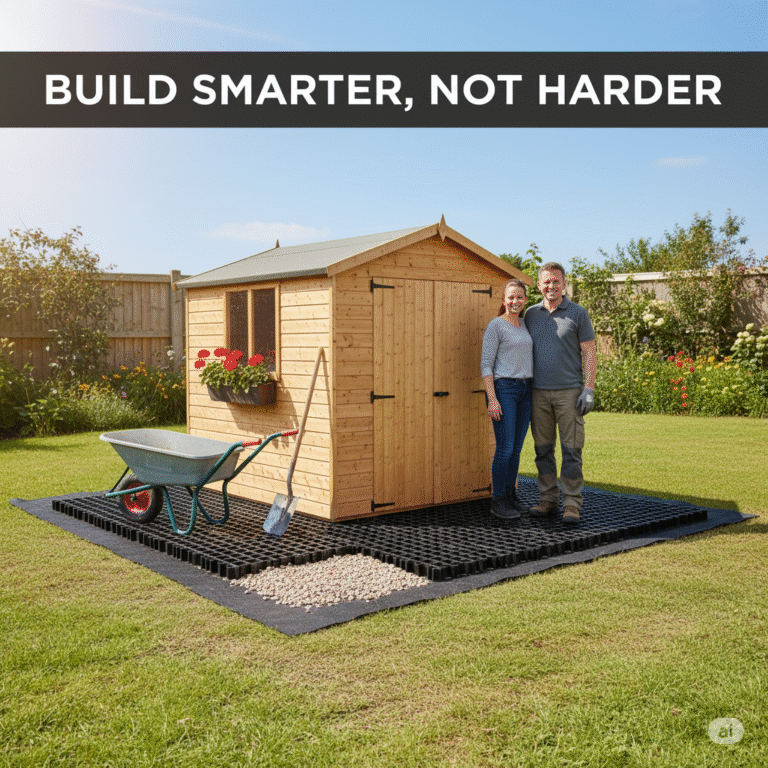 Build Smarter, Not Harder: Garden Shed Base