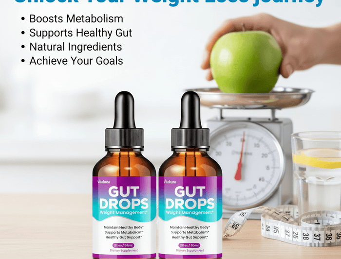 Gut Drops – Natural Digestion & Weight Management Formula for a Healthier Gut