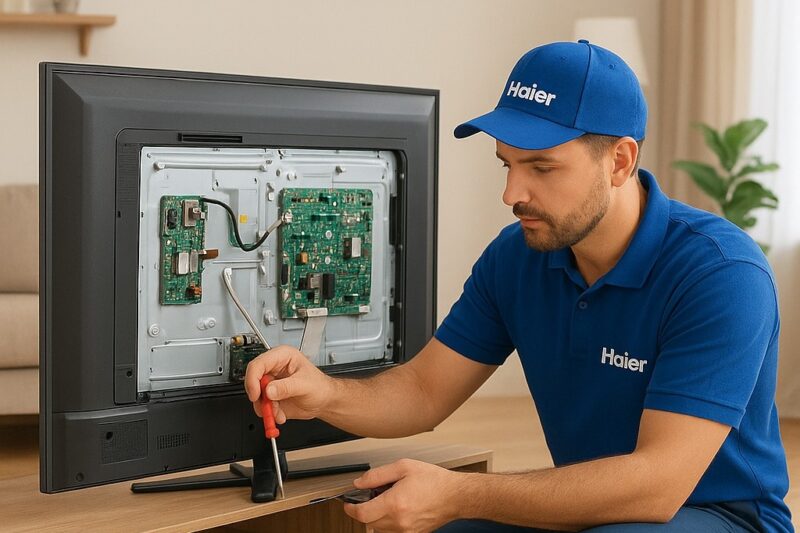 Can Haier TV Service Center fix sound issues?