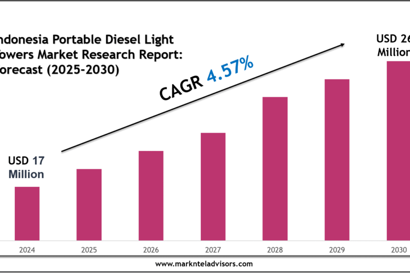 Indonesia Portable Diesel Light Towers Market Outlook 2030: Leading Companies & Share Insights