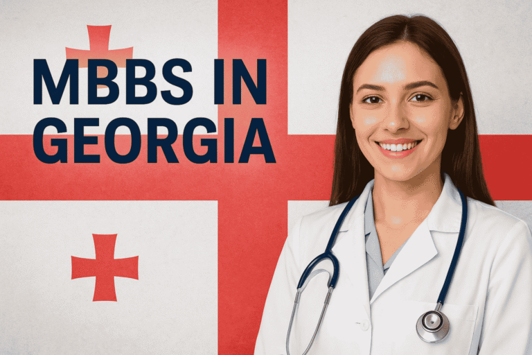 Indian students pursuing MBBS in Georgia at top-ranked medical universities offering affordable tuition and global recognition.