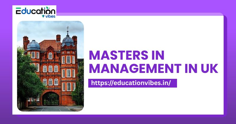 Masters in Management in UK