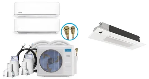 Mr Cool mini splits heating and cooling