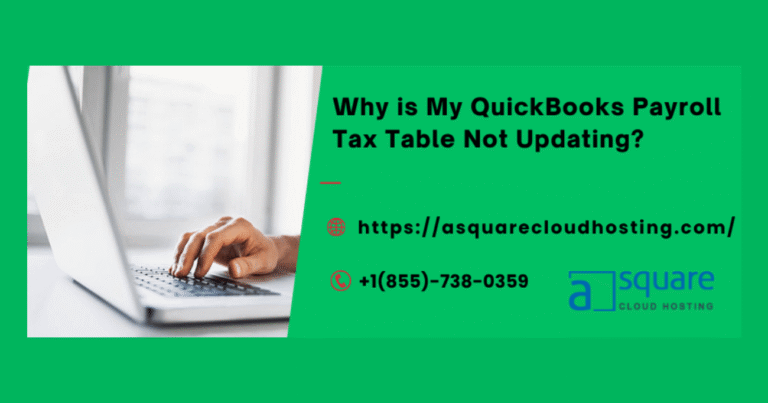 QuickBooks Payroll Tax Table Update