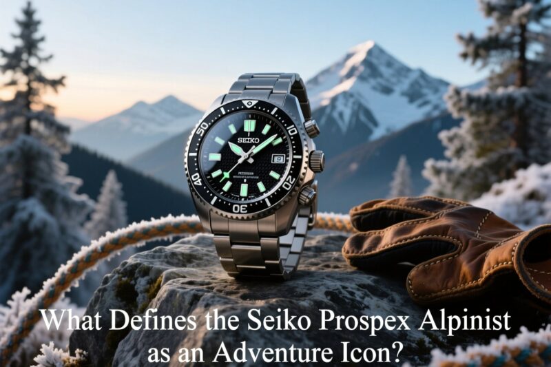 What Defines the Seiko Prospex Alpinist as an Adventure Icon