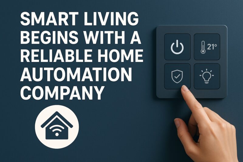Smart Living Begins with a Reliable Home Automation Company