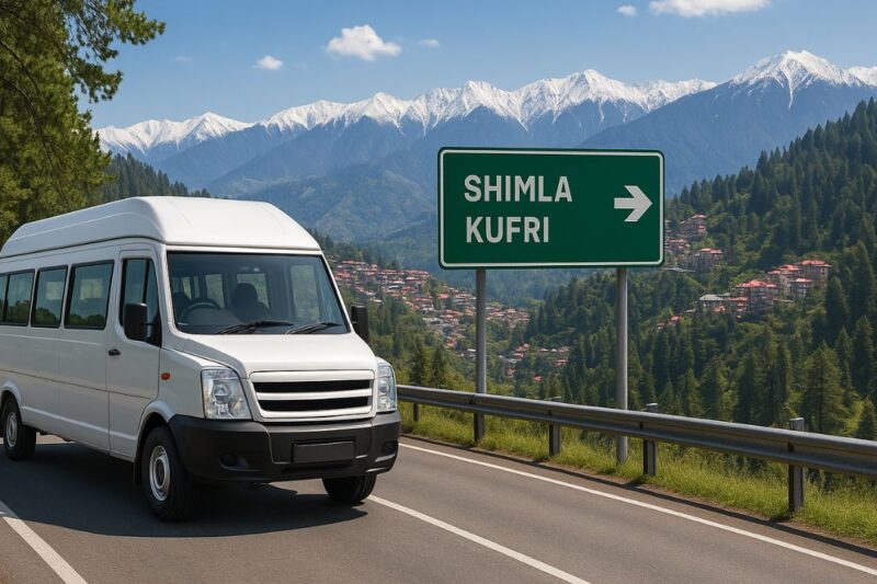 Best Hill Stations to Visit by Tempo Traveller