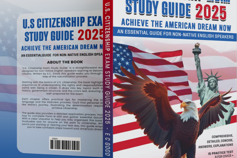 Mastering the Test with Confidence — Inside the U.S. Citizenship Exam Study Guide Book by Author Ed Hagood