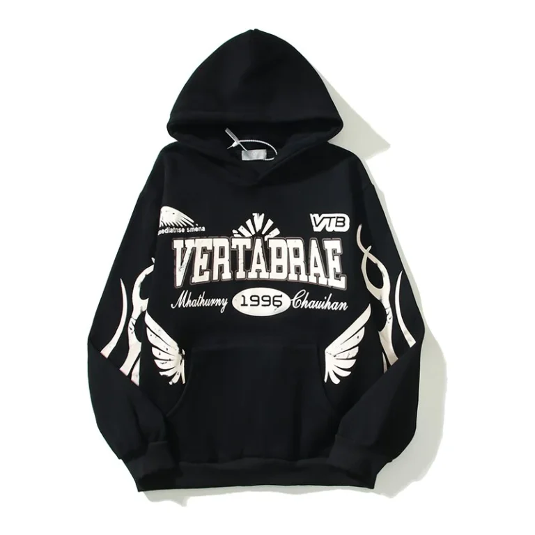 Vertabrae-Black-Clolor-Hoodie