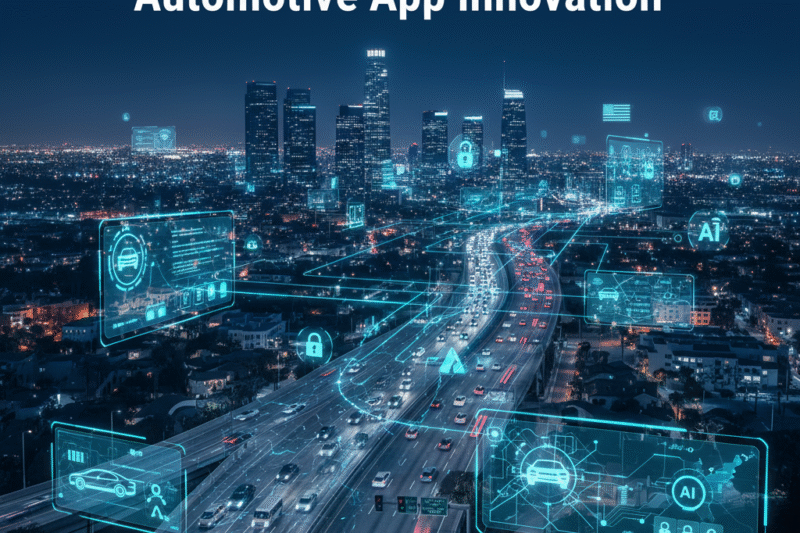 Why the USA Is Leading in Automotive App Innovation