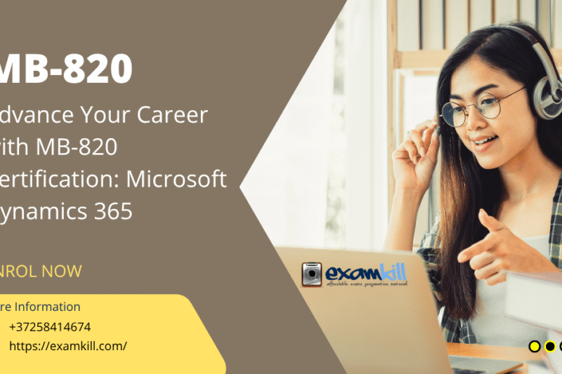 Advance Your Career with MB-820 Certification: Microsoft Dynamics 365