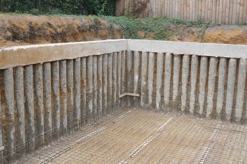 Contiguous Wall and Bored Pile Wall: Time and Labour Requirements Explained.