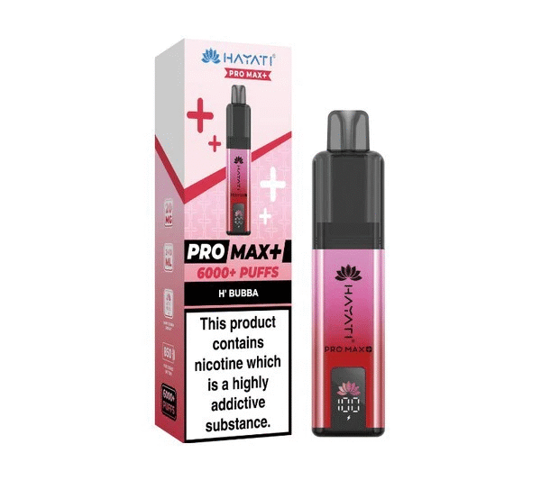Hayati Pro Max Plus 6000 Box of 5 Best Ultimate Vape