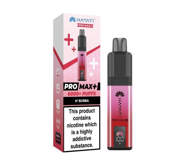 Hayati Pro Max Plus 6000 Box of 5 Best Ultimate Vape