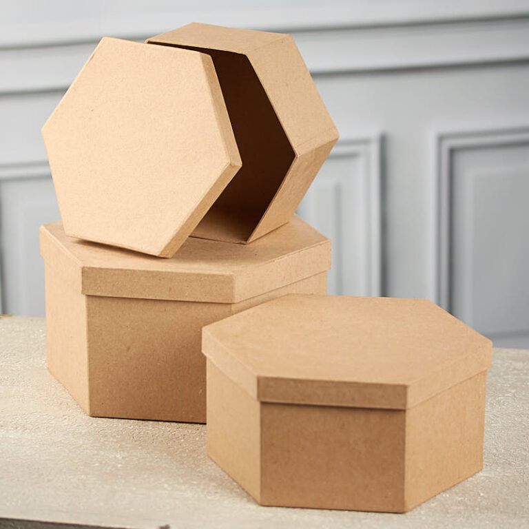hexagon boxes