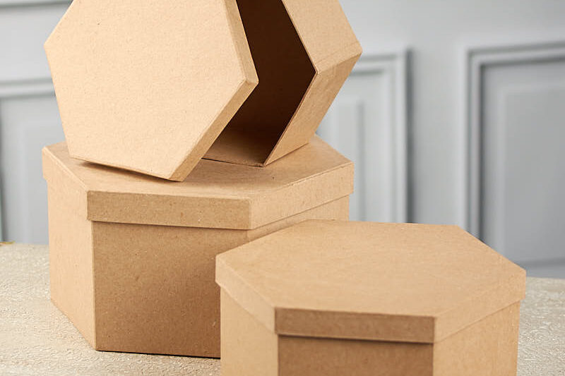 Creative Hexagon Boxes Bulk for Retail Packaging