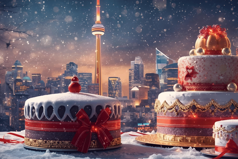 Bring Home the Magic of the Holidays with the Best Christmas Cakes Toronto Loves