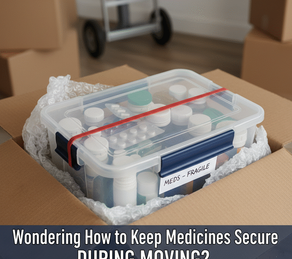 Wondering How to Keep Medicines Secure During Moving