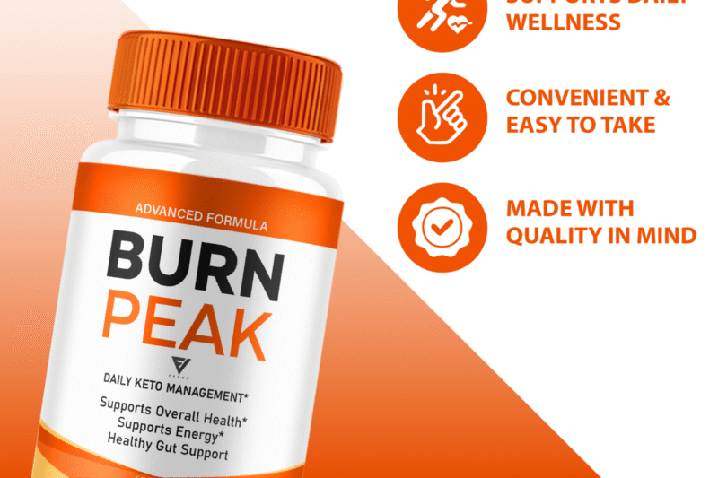 BurnPeak Supplement – Natural Energy & Fat-Burning Boost