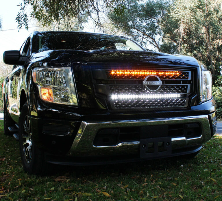 nissan titan led light bar